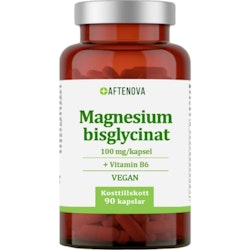 AfteNova Magnesiumbisglycinat 100mg, 90 kapslar