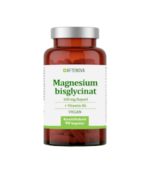 AfteNova Magnesium Bisglycinat 100mg, 90 kapslar
