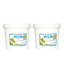 Alavis MSM 2 kg (Dubbelpack)
