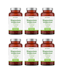 6 x AfteNova Magnesiumbisglycinate, 90 kapslar