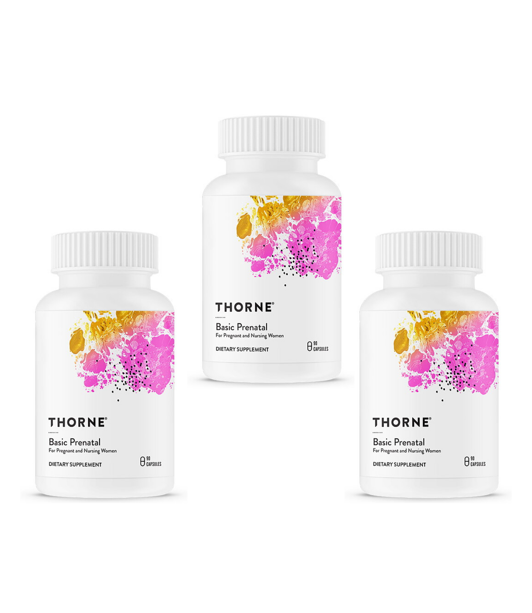 3 x Thorne Basic Prenatal, 90 kapslar