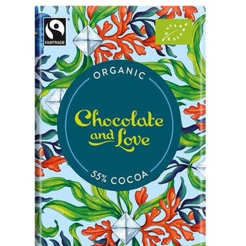 Chocolate & Love - Seasalt 55 % - 80 g