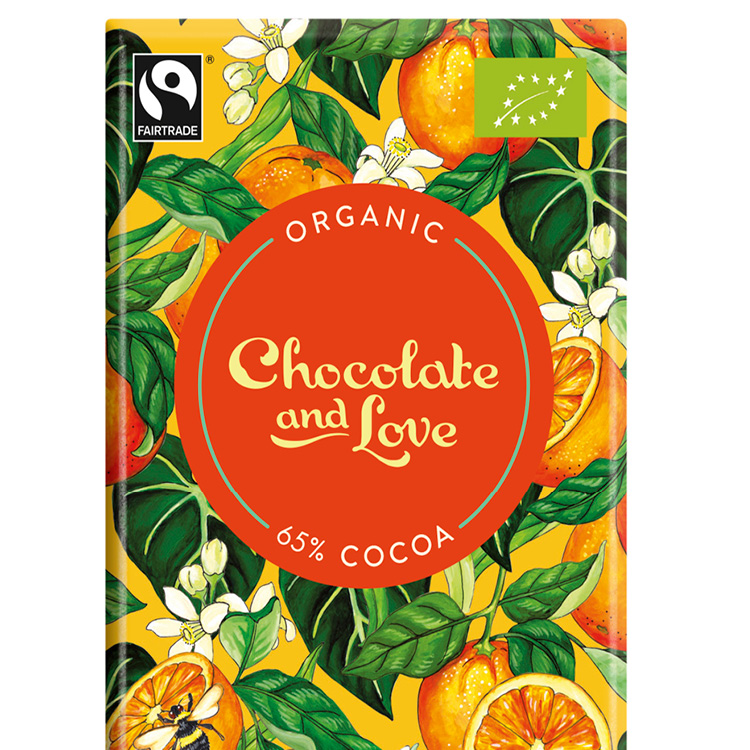 Chocolate & Love - Orange 65% - 80 g