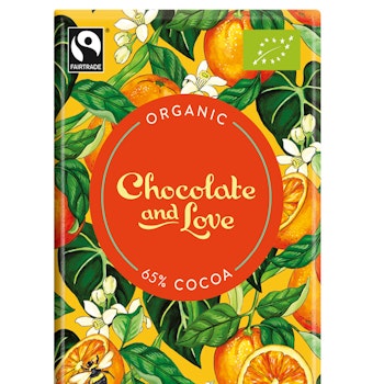 Chocolate & Love - Orange 65% - 80 g