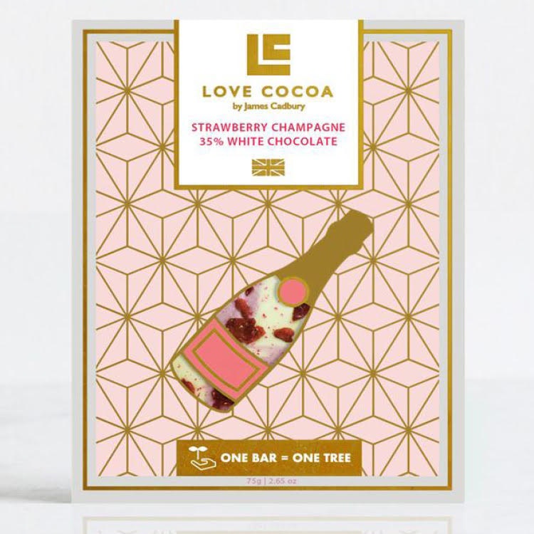 Love Cocoa - Strawberry Champagne - 75 g