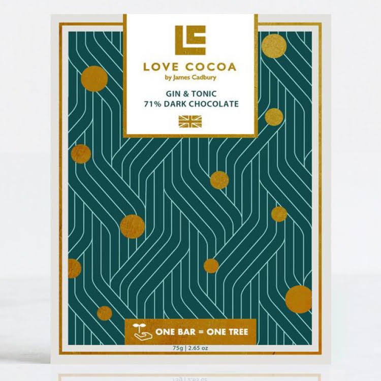 Love Cocoa - Gin & Tonic - 75 g