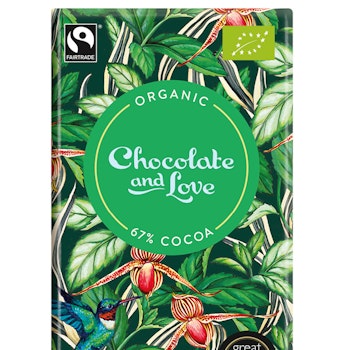 Chocolate & Love - Mint 67 % - 80 g