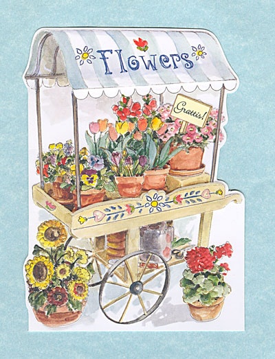 Blomstervagn
