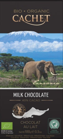 Mjölkchoklad Tanzania, Ekologisk, 100 g