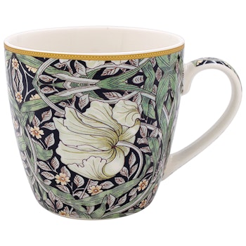William Morris Pimpernel Midnight Frukostmugg
