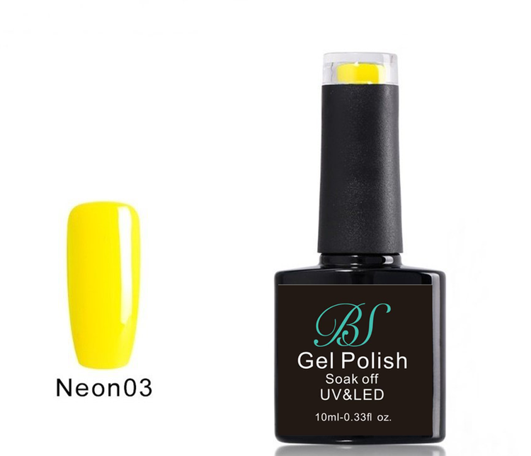 Gel polish Neon Lemon