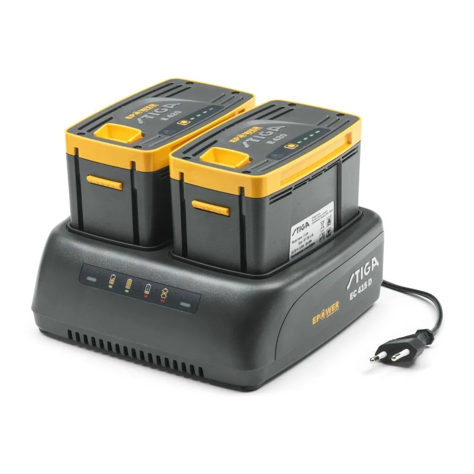 Stiga ePower EC 415 D Batteriladdare Dual