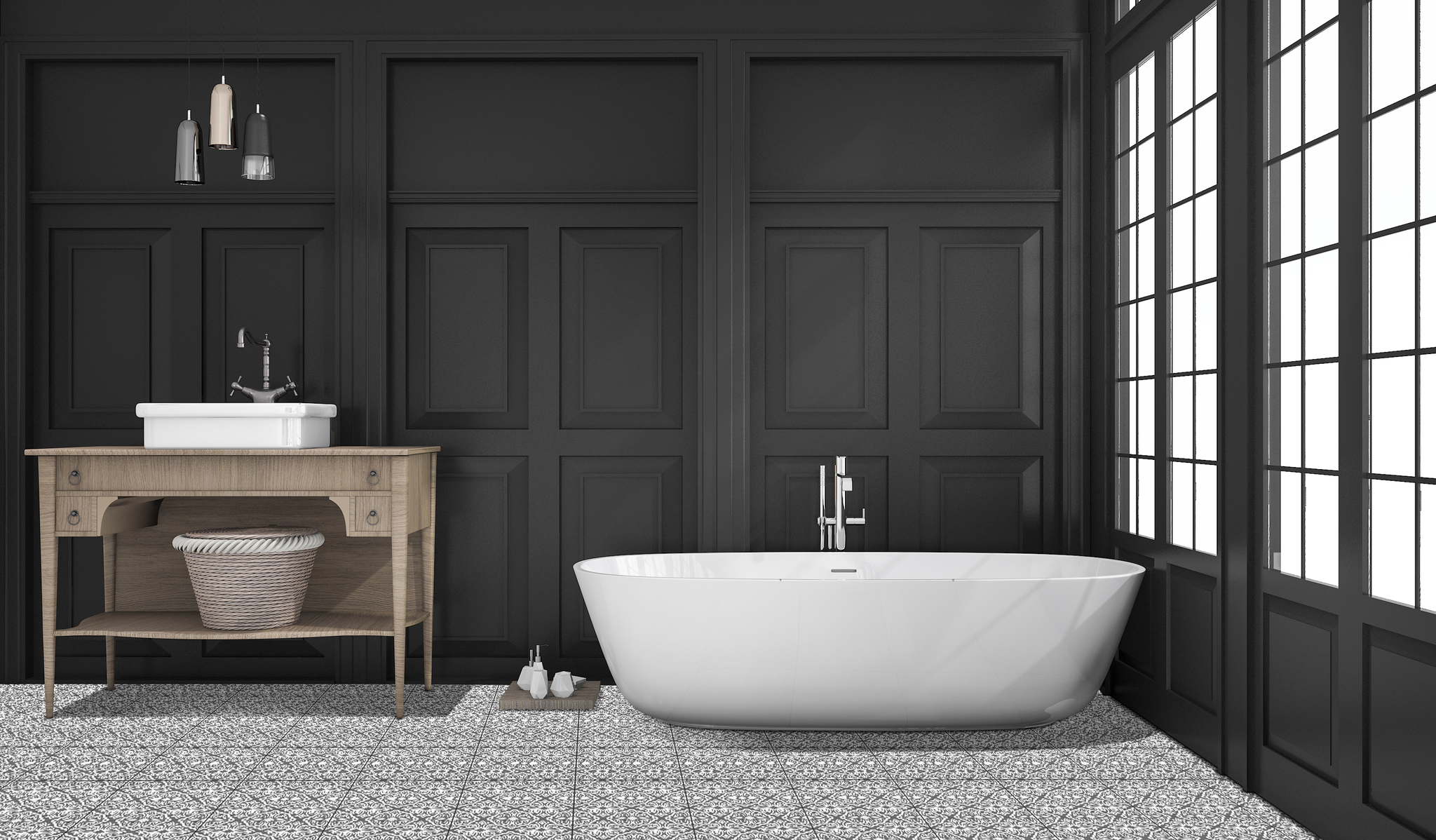 PREXIT 01 Arabic Dark Grey - Svart fog