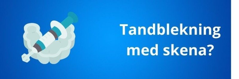 Tandblekning med skena