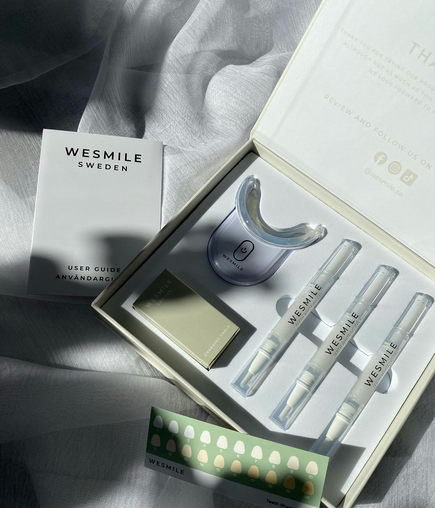 WeSmile Tandblekning startkit