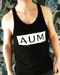 AUM - TANK - BLACK - UNISEX