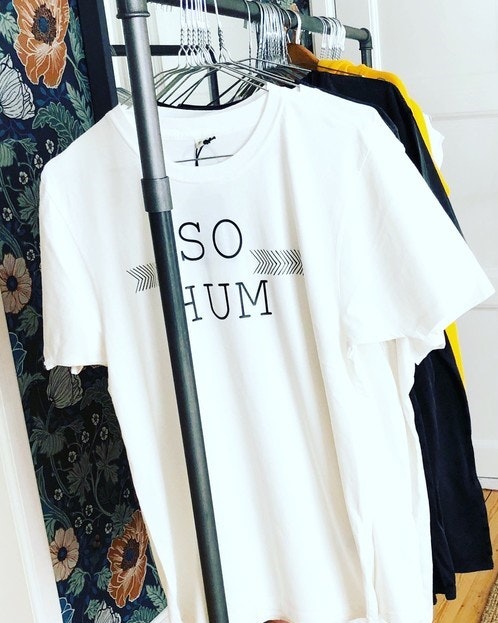 SO HUM - UNISEX TEE - WHITE