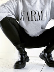 KARMA - SWEATER - GREY