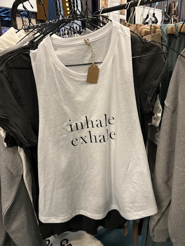 INHALE EXHALE - TANK - WHITE