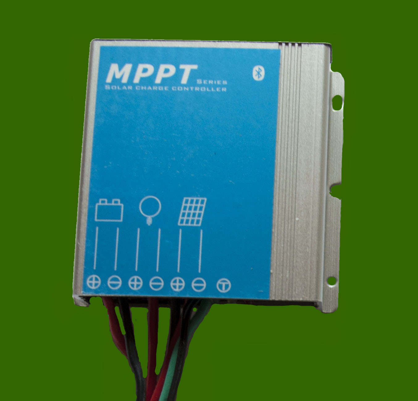 Smart-MPPT-regulator med Bluetooth-kommunikation