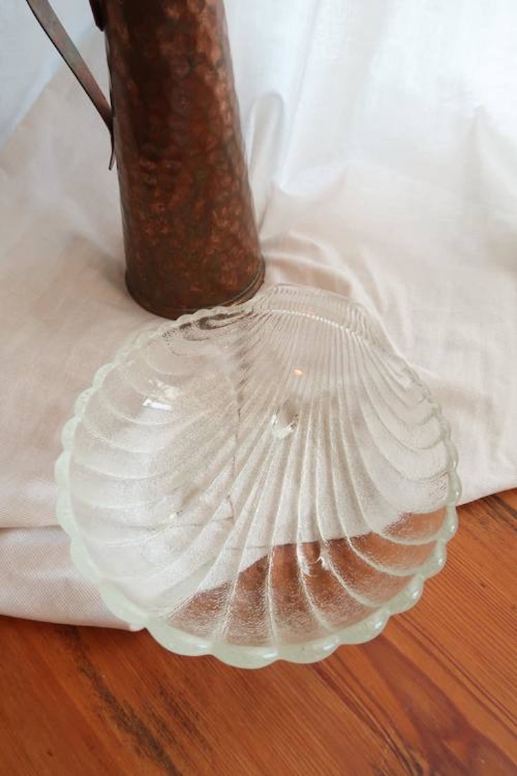Snäckskål i glas