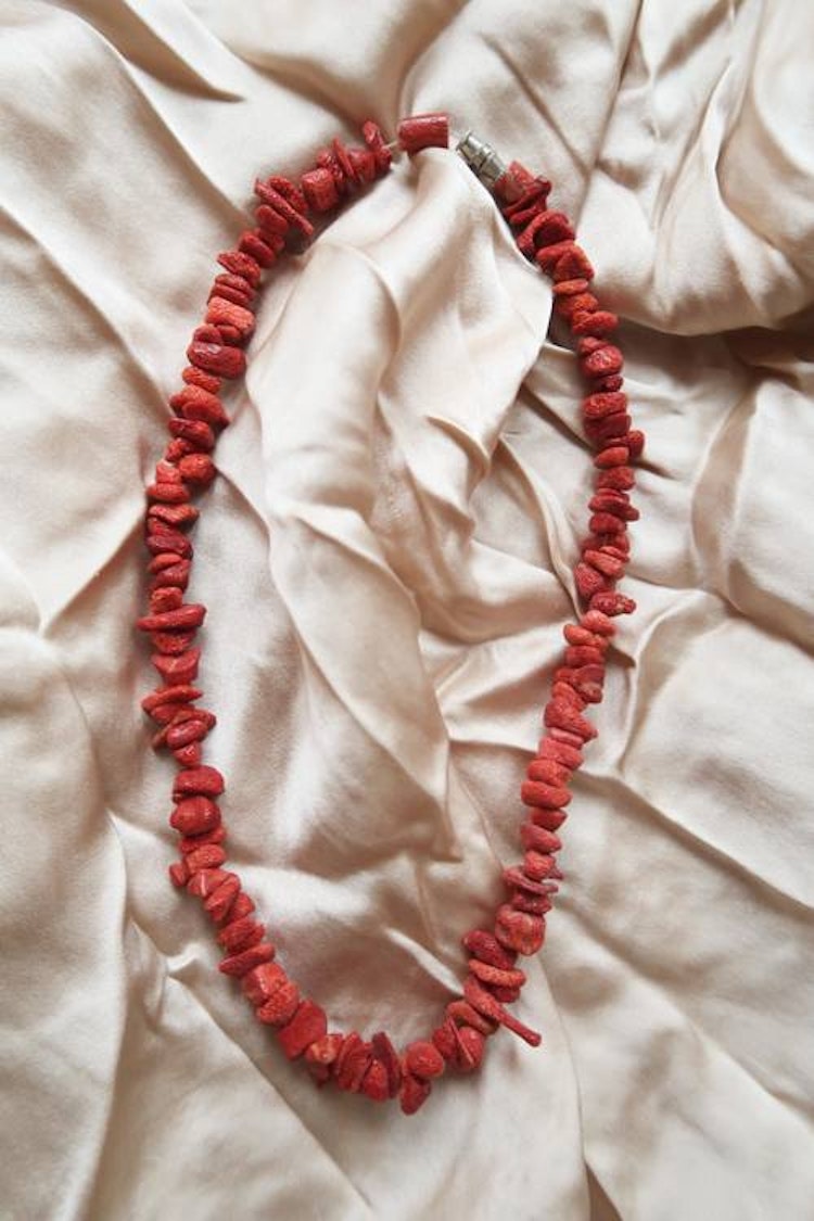 Rött halsband