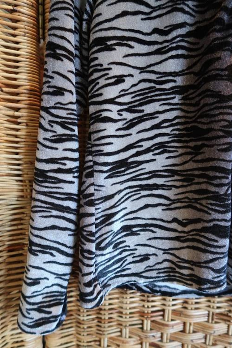 Zebra tröja grå