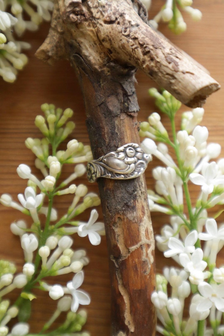 13. Storlek 21, 61 mm. Nysilver.