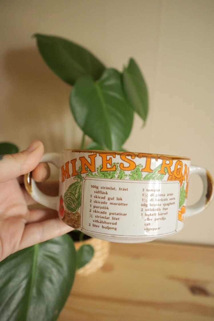 Soppkopp Minestronesoppa
