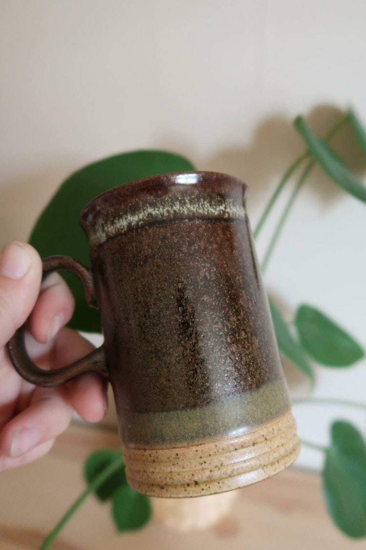 Brun mugg