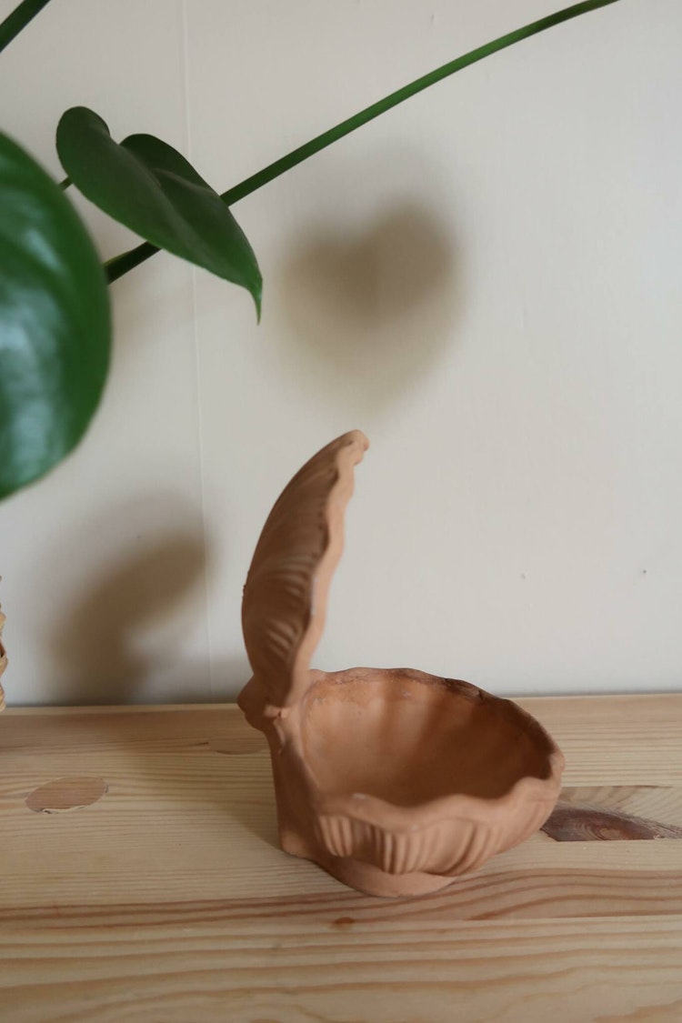 Italiensk terracotta snäcka