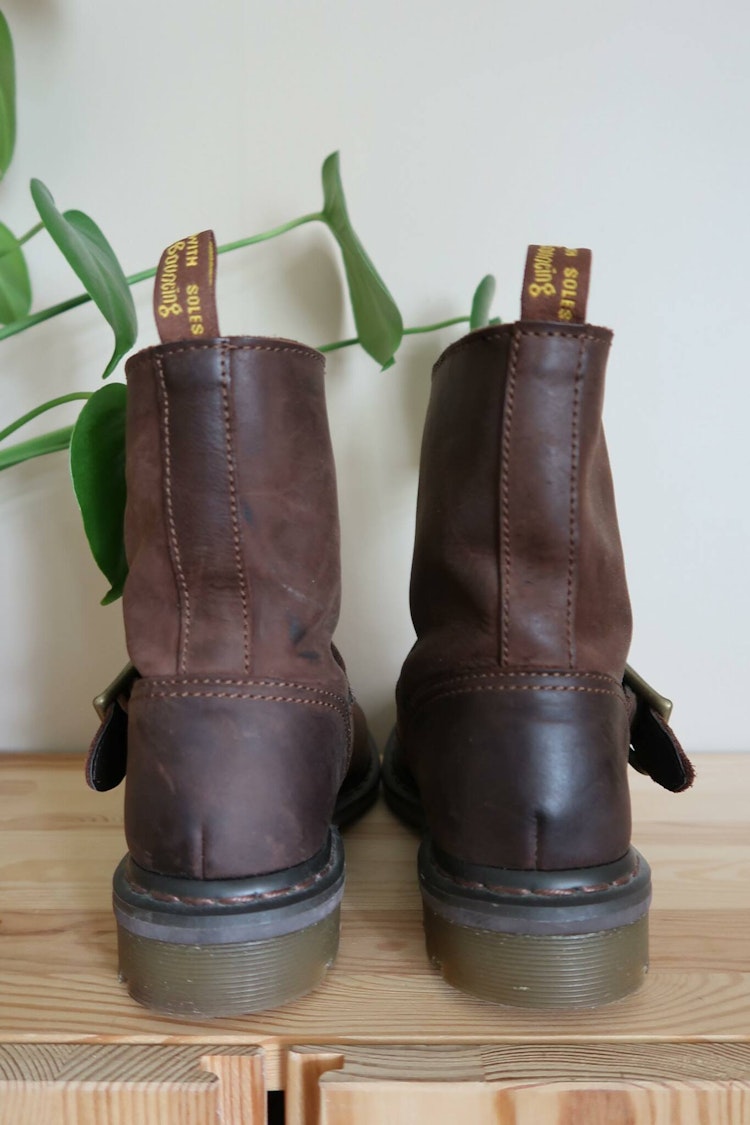 Bruna Dr Martens Boots storlek 39