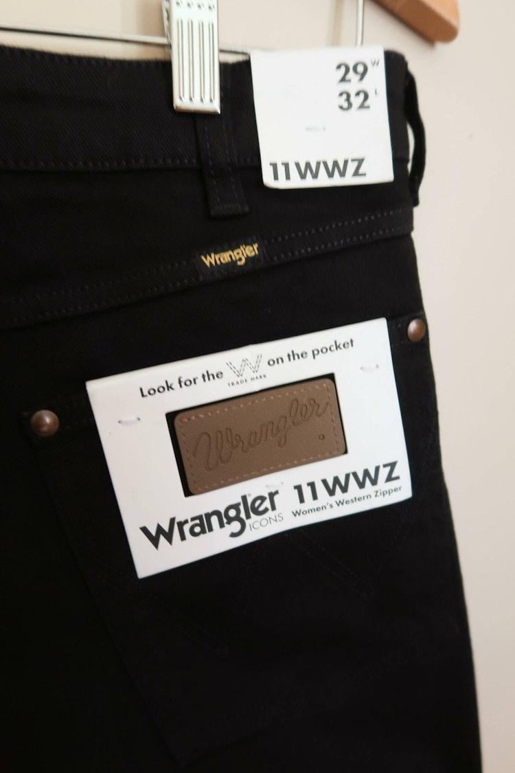 Svarta Wrangler jeans W29 L 32