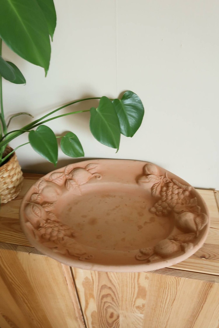 Stort terracottafat
