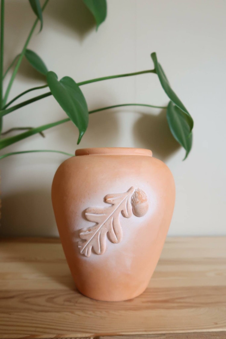 Ekollon vas terracotta