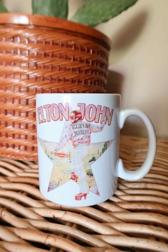 Elton John Mugg