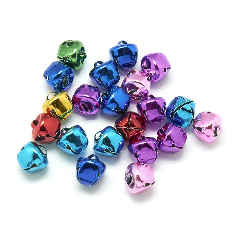 Bjällror, Blandade färger, 15mm, 20st