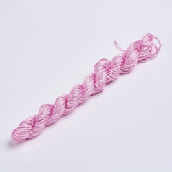 Nylon tråd 1mm, rosa