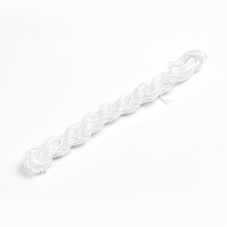 Nylon tråd 1mm, Vit