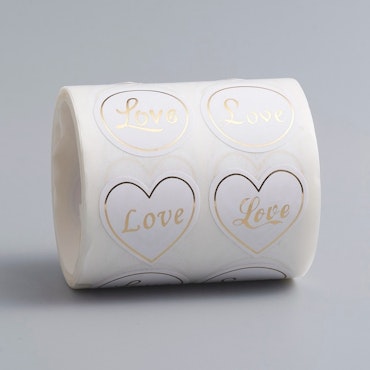 "Love" klistermärken
