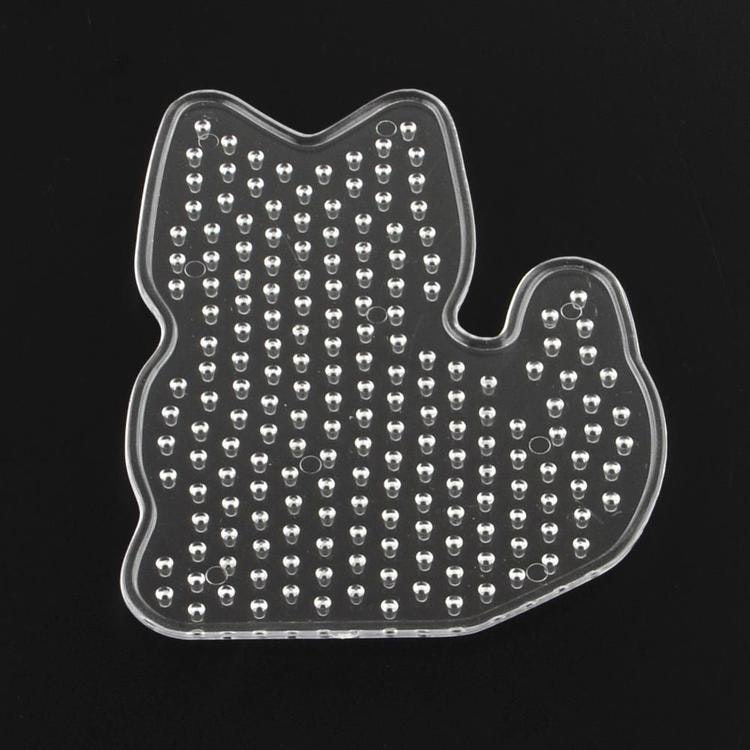 Pärlplatta, Katt