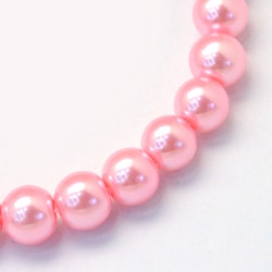 Baking Painted, 8~9mm, Rosa