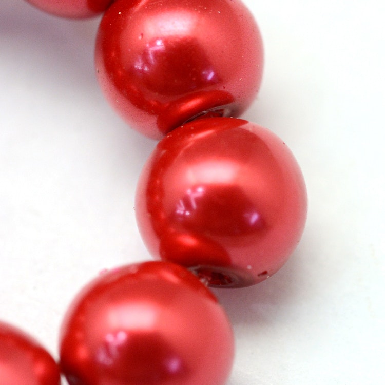 Baking Painted, 6~7mm, Crimson