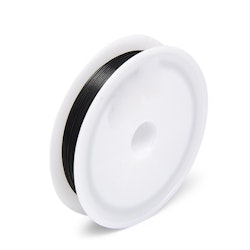 Tiger Tail, Svart, 0,38mm