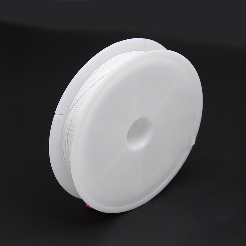 Tiger Tail, Vit, 0,38mm