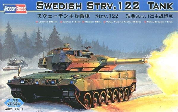 Leopard 122 Swedish Ver, 1/35