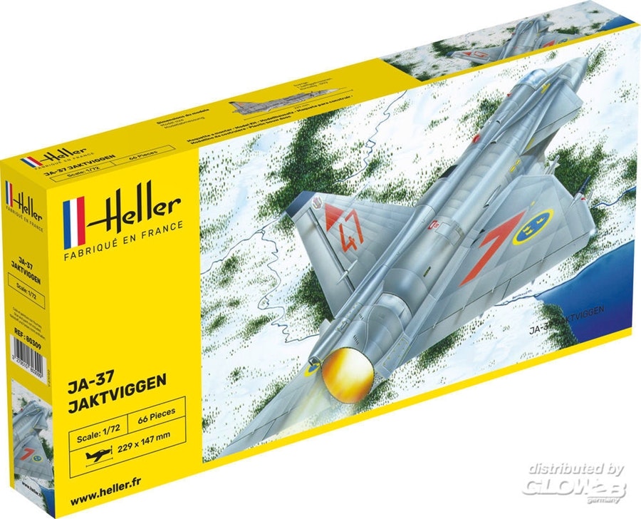 SAAB Ja 37 Jaktviggen, 1/72