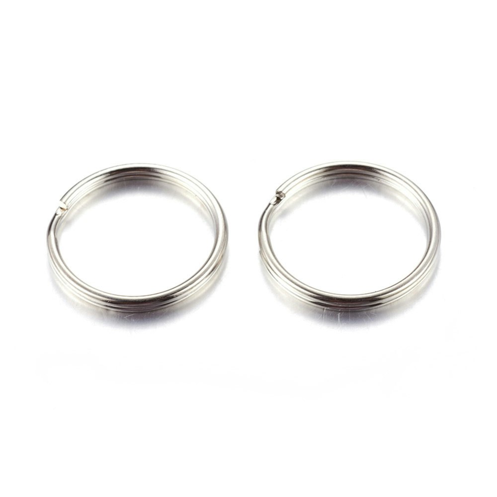 Nyckelringar, 20x2 mm, 10 st