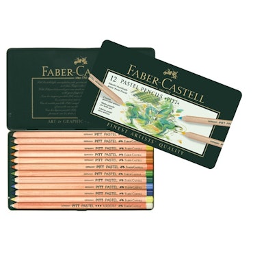 PastellPennset Faber-Castell PITT 12 pennor