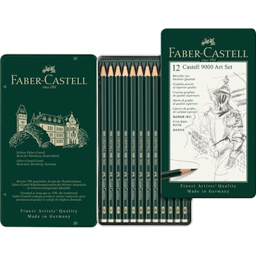 Blyertset Faber-Castell 9000 ART SET